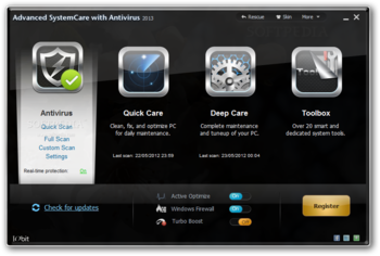 Advanced SystemCare with Antivirus screenshot 2