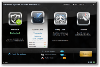Advanced SystemCare with Antivirus screenshot 3