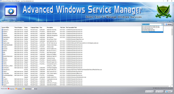 Advanced Windows Service Manager screenshot 2