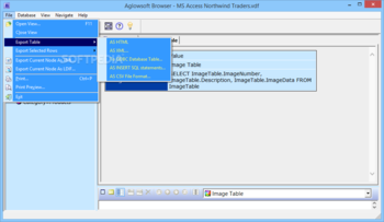 Aglowsoft SQL Query Tools screenshot 2