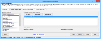 Aid4Mail MBOX Converter screenshot