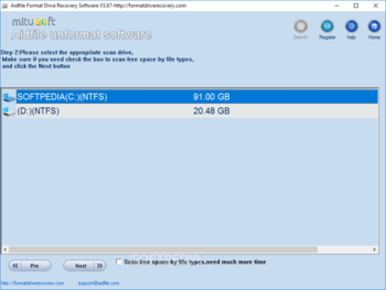 Aidfile Format Drive Recovery Software screenshot 2