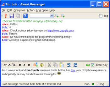 Akeni Enterprise Instant Messaging LDAP screenshot 2