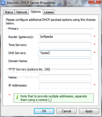 Alax.Info DHCP Server screenshot 4