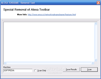 Alexa Toolbar Removal Tool screenshot