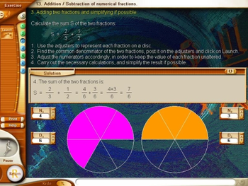 Algebra 1 : Basic Operations On Whole and Rational Numbers screenshot
