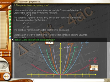 Algebra 2 : Developments and Applications screenshot