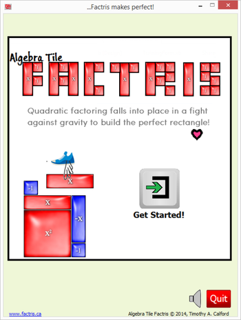 Algebra Tile Factris screenshot 9