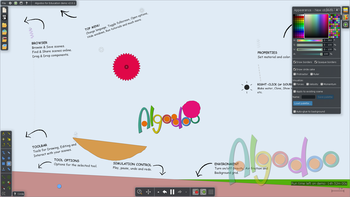 Algodoo for Education screenshot 3