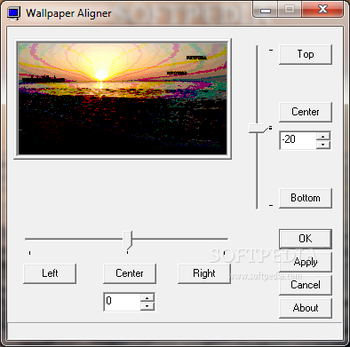 Aligner screenshot