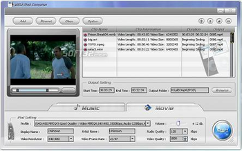 Alldj iPod Video Converter screenshot 3