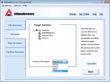 AltDataRecovery screenshot 2
