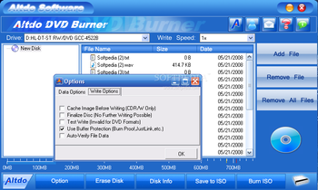 Altdo DVD Burner screenshot 3