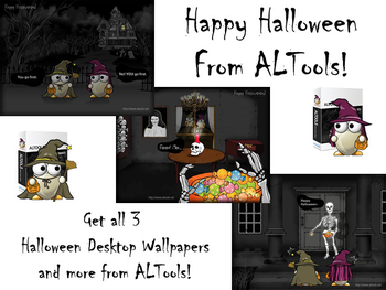 ALTools Haunted House Halloween Desktops screenshot