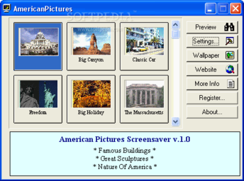 American Pictures Screensaver screenshot 2