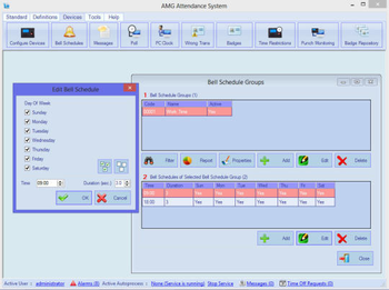 AMG Time Attendance System Small Business screenshot 11