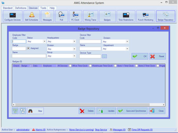 AMG Time Attendance System Small Business screenshot 12