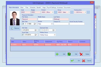 AMG Time Attendance System Small Business screenshot 4
