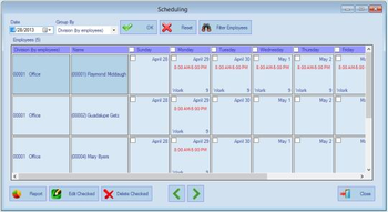 AMG Time Attendance System Small Business screenshot 7
