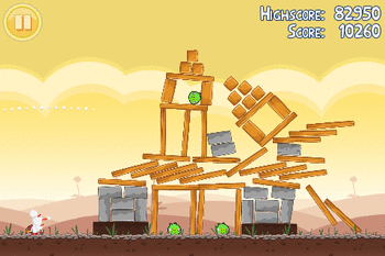 Angry Birds demo screenshot 5