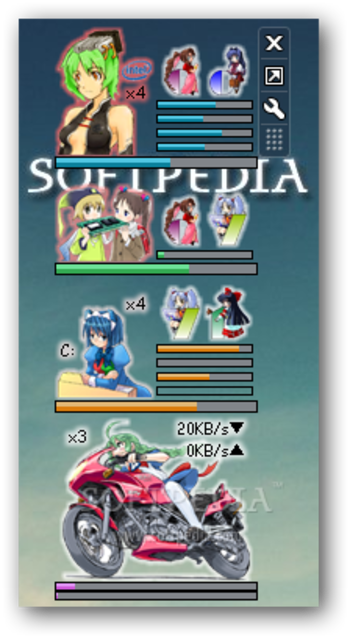 Anime PC Meter screenshot