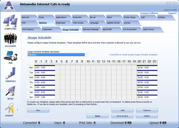 ANTAMEDIA Internet Cafe Software screenshot 24