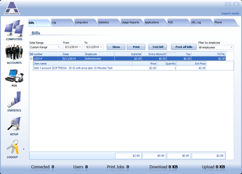 ANTAMEDIA Internet Cafe Software screenshot 5