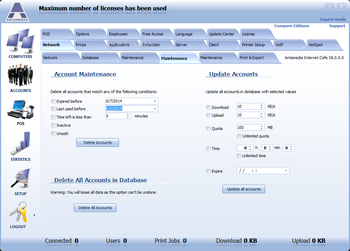 ANTAMEDIA Internet Cafe Software screenshot 8
