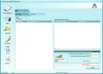 Antamedia Medical Software screenshot 5