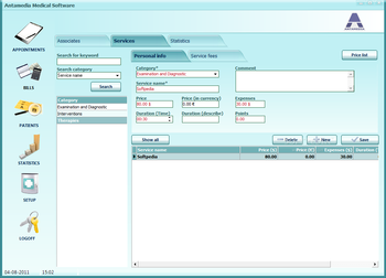 Antamedia Medical Software screenshot 7
