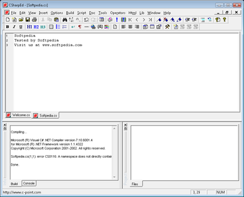 Antechinus C# Editor screenshot