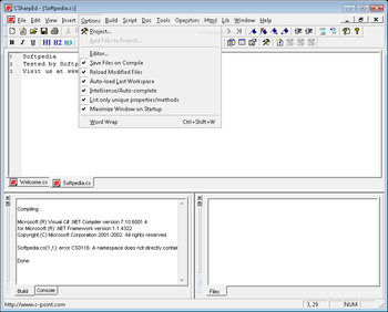 Antechinus C# Editor screenshot 3