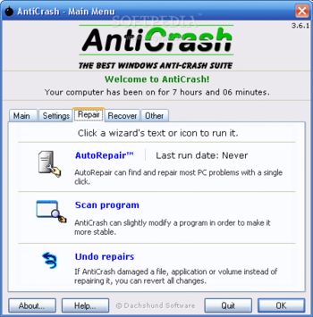 AntiCrash screenshot 3