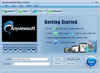 Anyviewsoft iPad Video Converter screenshot 2