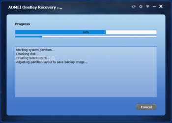 AOMEI OneKey Recovery Free screenshot 6