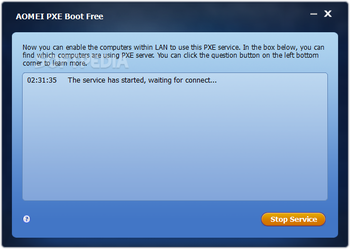 AOMEI PXE Boot Free screenshot 2
