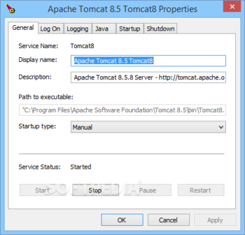 Apache Tomcat screenshot 2
