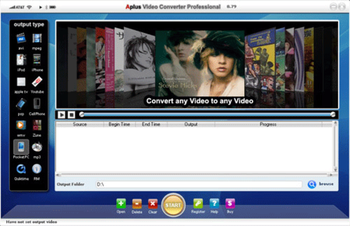 Aplus Video converter screenshot 2