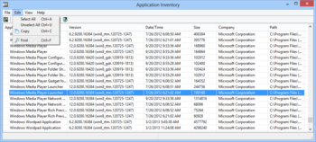 Application Inventory screenshot 3