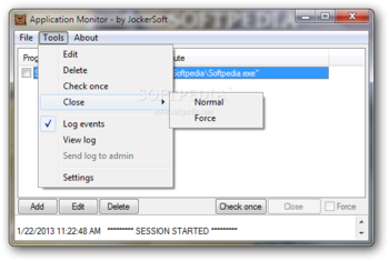 Application Monitor screenshot 2