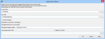 Application Mover screenshot