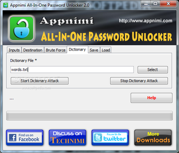 Appnimi All-In-One Password Unlocker screenshot 4