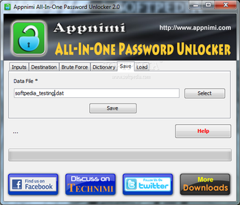 Appnimi All-In-One Password Unlocker screenshot 5