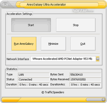 AresGalaxy Ultra Accelerator screenshot 3