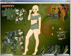 Army Girl Dress Up Game screenshot 3