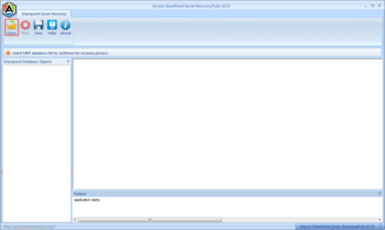 Aryson SharePoint Server Recovery screenshot