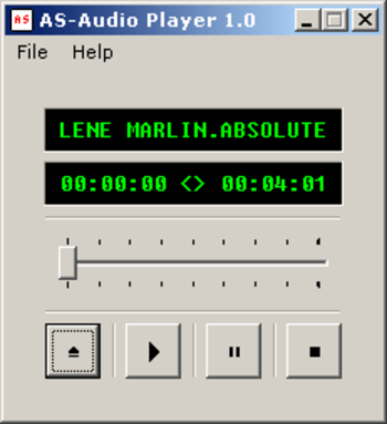 AS-Audio Player screenshot