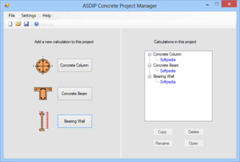 ASDIP Concrete screenshot