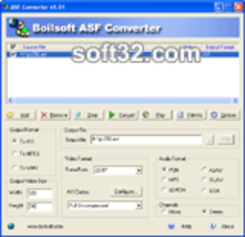 ASF Converter screenshot 3