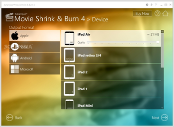 Ashampoo Movie Shrink & Burn screenshot 7